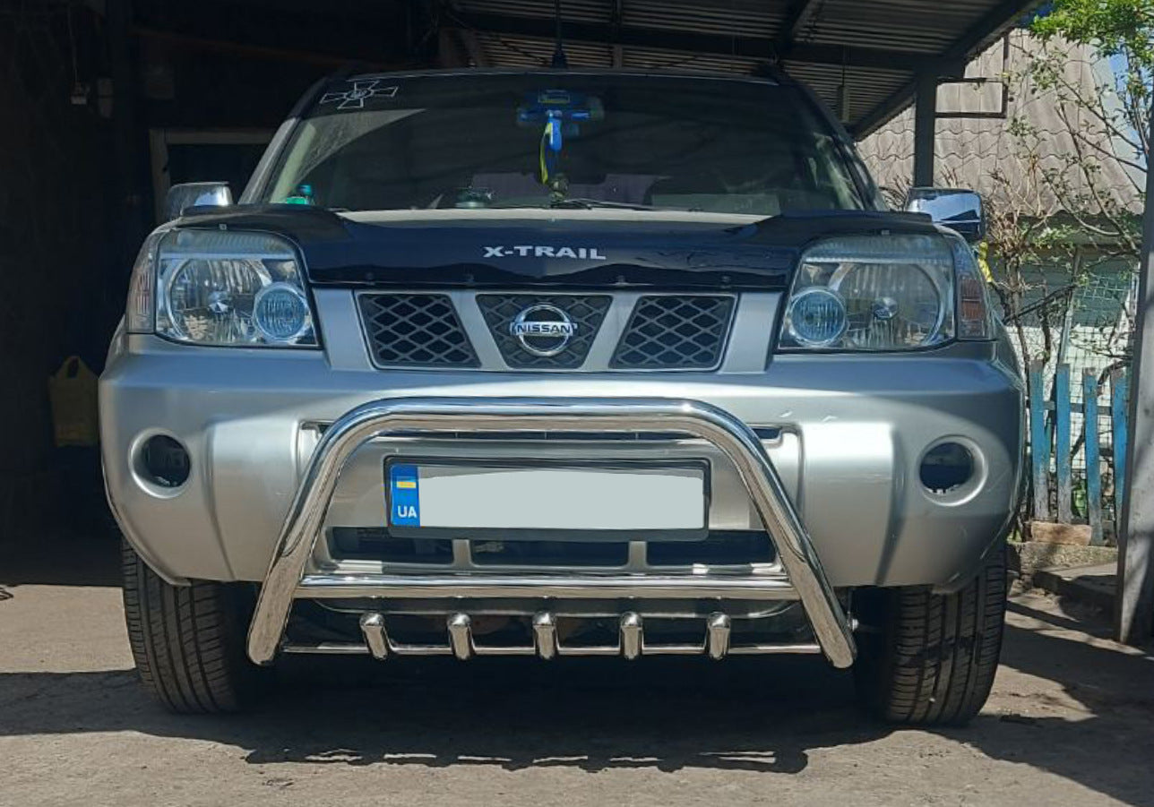 Bull Bar QT006 (Stainless Steel) for Nissan X-trail T30 2002-2007 - image 2