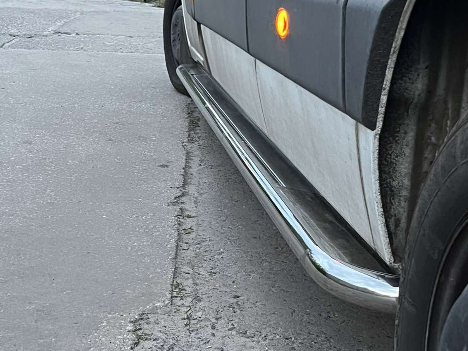 Premium Side Steps (2 pcs, Stainless Steel) for Opel Movano 2010-2021 - image 1