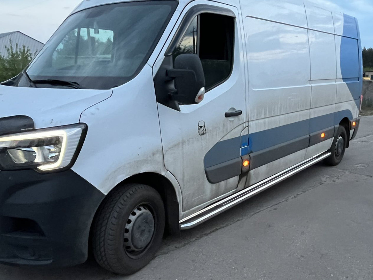 Premium Side Steps (2 pcs, Stainless Steel) for Renault Master 2011-2023 - image 9
