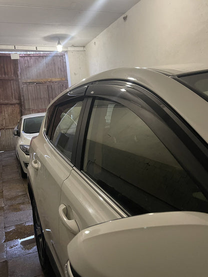 Wide Window Deflectors (4 pcs, HIC) for Toyota Rav 4 2013-2018 - image 3