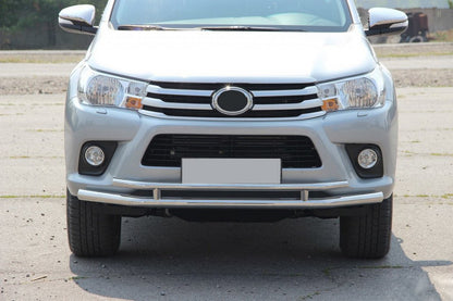 Front Bar ST018 (Stainless Steel) for Toyota Hilux 2015- - image 3