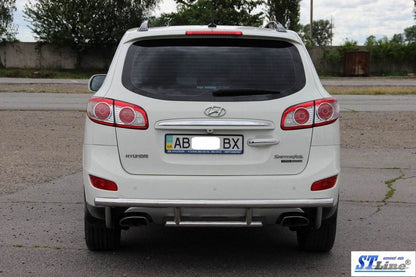 Back arc AK002-2 (stainless) for Hyundai Santa Fe 2 2006-2012 - Reelken Auto