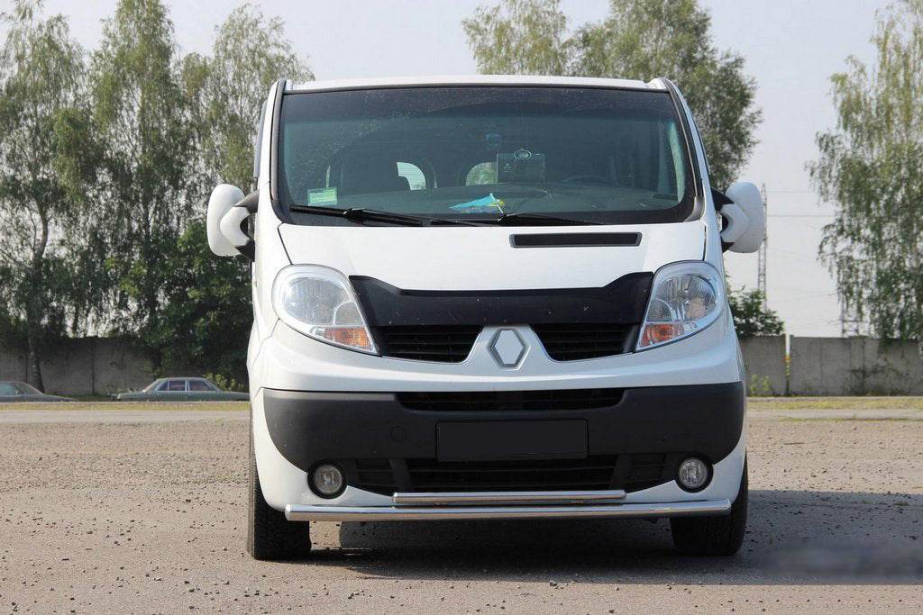 Front protection ST014 (stainless) for Opel Vivaro 2001-2015 - Reelken Auto