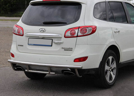 Back arc AK002-2 (stainless) for Hyundai Santa Fe 2 2006-2012 - Reelken Auto