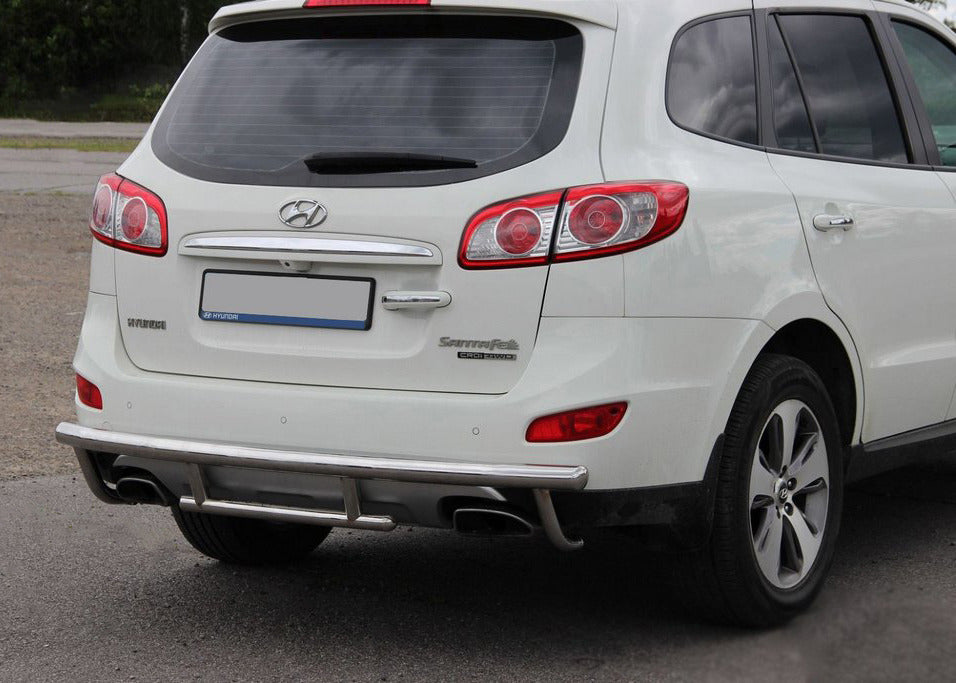 Rear Bar AK002-2 (Stainless Steel) for Hyundai Santa Fe 2 2006-2012 - image 1