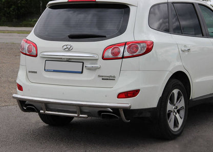 Rear Bar AK002-2 (Stainless Steel) for Hyundai Santa Fe 2 2006-2012 - image 1