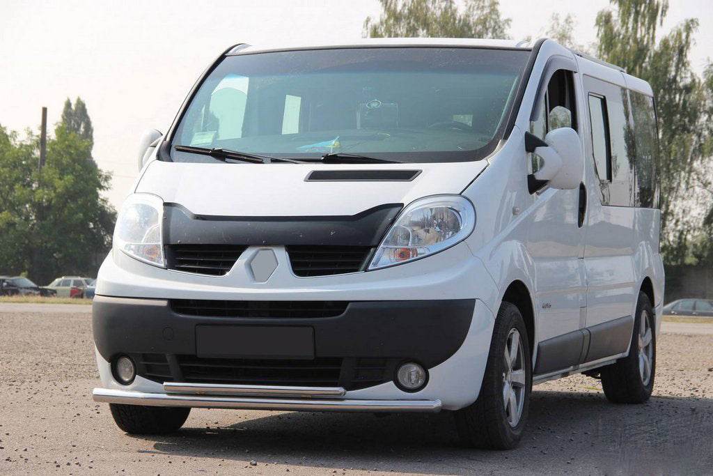 Front protection ST014 (stainless) for Opel Vivaro 2001-2015 - Reelken Auto