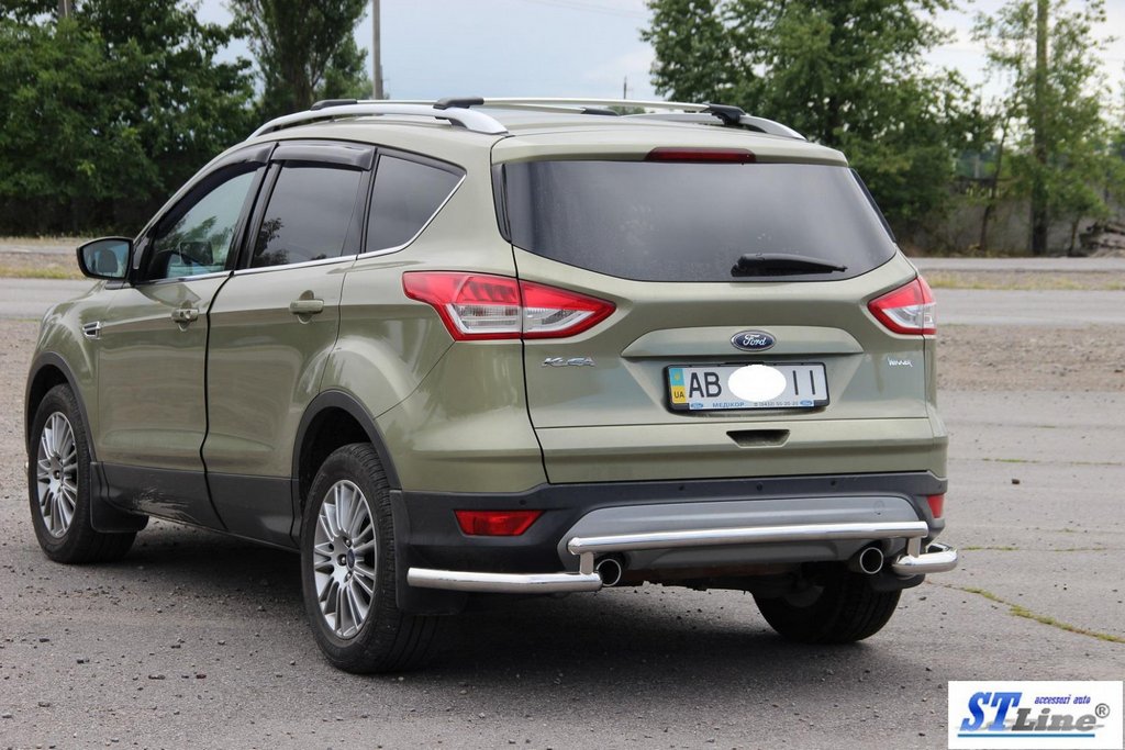 Rear Bar AK002-3 (Stainless Steel) for Ford Kuga/Escape 2013-2019 - image 2