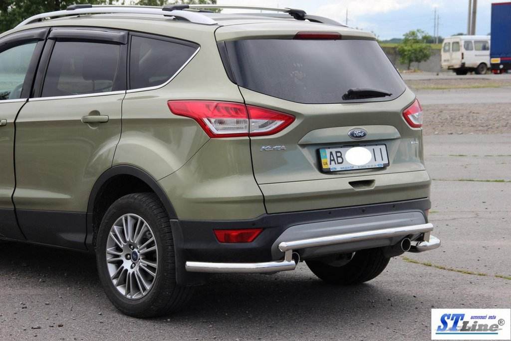 Back arc AK002-3 (stainless) for Ford Kuga/Escape 2013-2019 - Reelken Auto