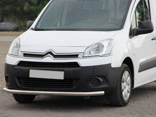 Front protection ST008 (stainless) for Citroen Berlingo 2008-2018 - image 1