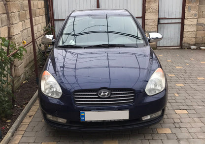 Mirror Covers (2 pcs, plastic) for Hyundai Accent 2006-2010 - image 3