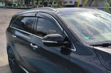 Window Deflectors with Chrome Trim Niken Luxury (4 pcs) for Kia Sorento III UM 2014-2020 - image 1