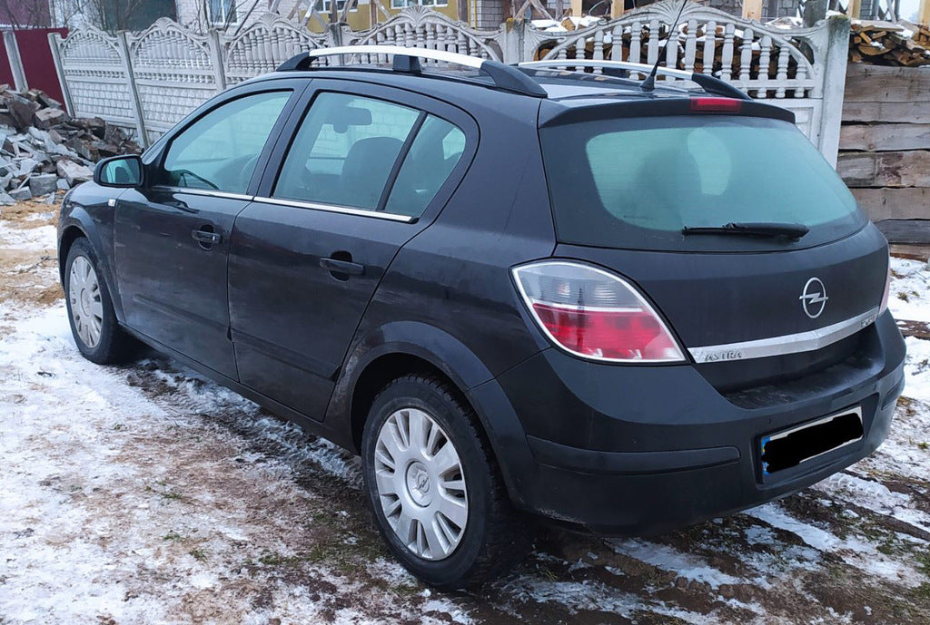 Aluminum Roof Rails (HB, Chrome) for Opel Astra H 2004-2013 - image 1