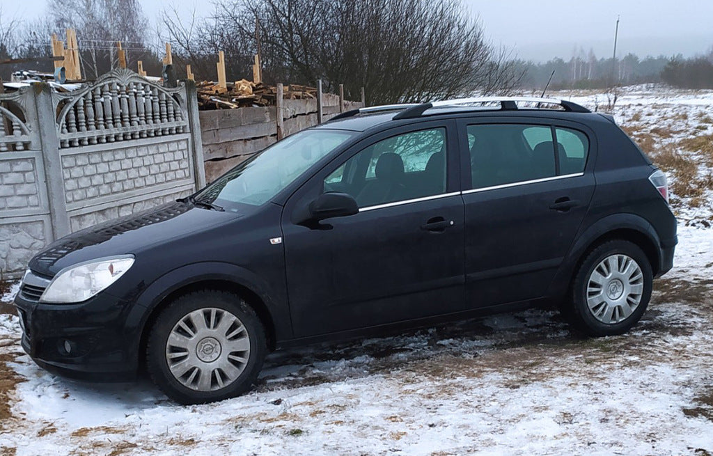 Aluminum Roof Rails (HB, Chrome) for Opel Astra H 2004-2013 - image 2