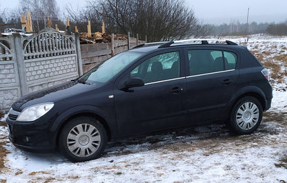 Aluminum Roof Rails (HB, Chrome) for Opel Astra H 2004-2013 - image 2