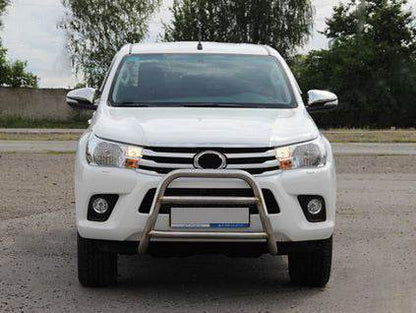 Front protection WT023 (stainless) for Toyota Hilux 2015↗ - Reelken Auto