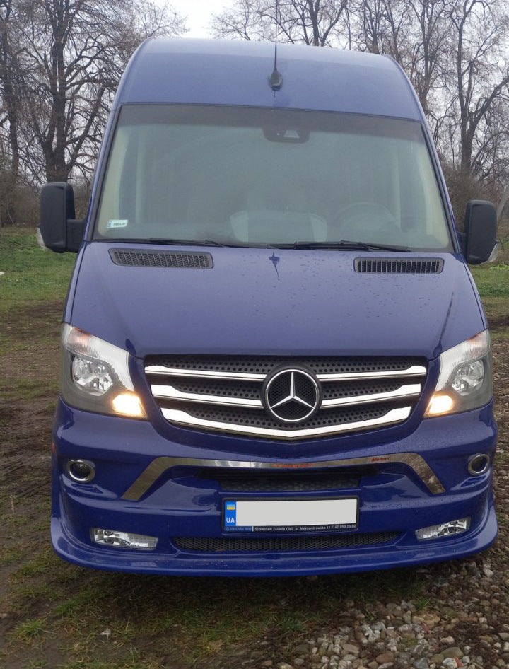 Front bumper lip ERA (2013↗) for Mercedes Sprinter W906 2006-2018 - image 3