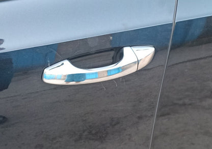 Chrome Door Handle Covers (4 pcs, Stainless Steel) for Skoda Octavia III A7 2013-2019 - image 6