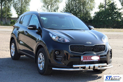 Front Bar ST009-15 (Stainless Steel) for Kia Sportage 2015-2021 - image 3