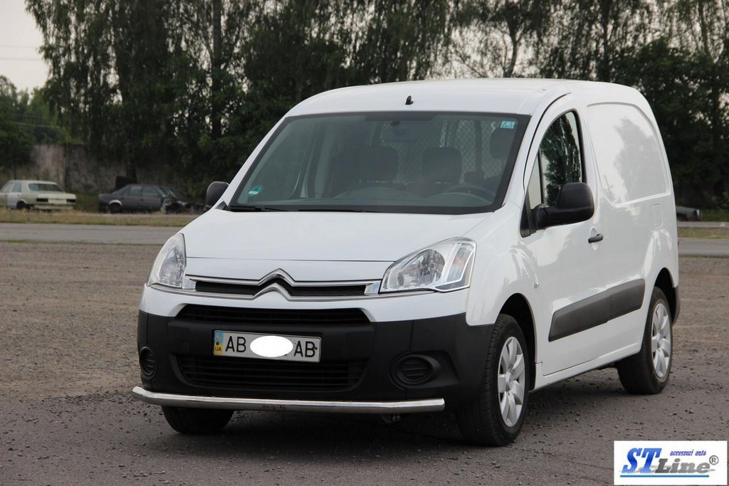 Front protection ST008 (stainless) for Citroen Berlingo 2008-2018 - image 3