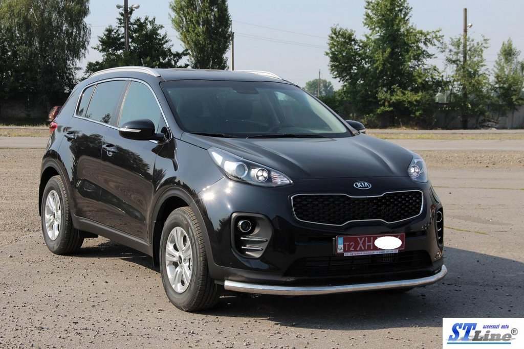 Front Bar ST008 (Stainless Steel) for Kia Sportage 2015-2021 - image 2