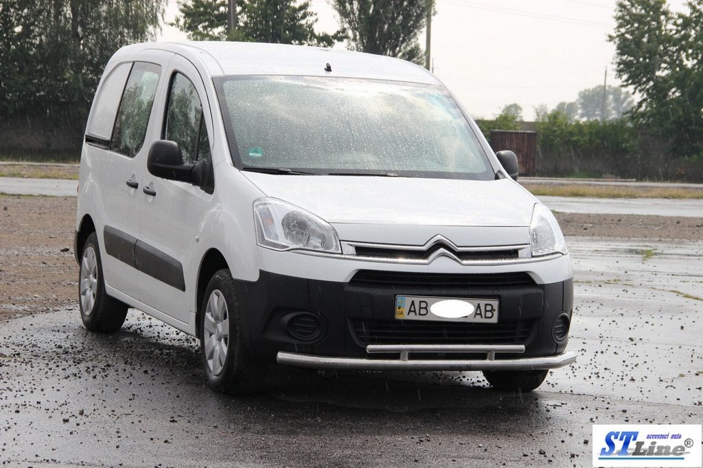 Front protection ST016 (stainless) for Citroen Berlingo 2008-2018 - image 3