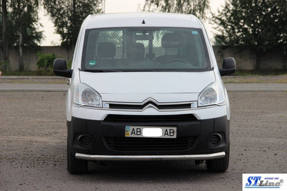 Front protection ST008 (stainless) for Citroen Berlingo 2008-2018 - image 4