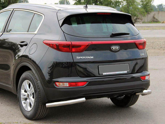 Back protection corners AK003 (stainless) for Kia Sportage 2015-2021 - Reelken Auto