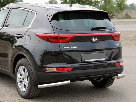 Rear Corner Protection AK003 (Stainless Steel) for Kia Sportage 2015-2021 - image 1