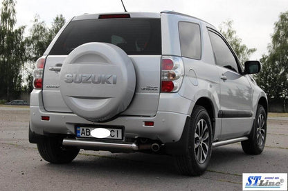 Back protection AK002 (stainless) for Suzuki Grand Vitara 2005-2017 - Reelken Auto