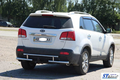Back arc AK002-2 (stainless) for Kia Sorento II XM 2009-2014 - Reelken Auto