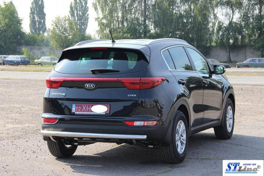 Back protection AK002 (stainless) for Kia Sportage 2015-2021 - Reelken Auto