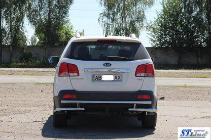 Back arc AK003-2 (stainless) for Kia Sorento II XM 2009-2014 - Reelken Auto