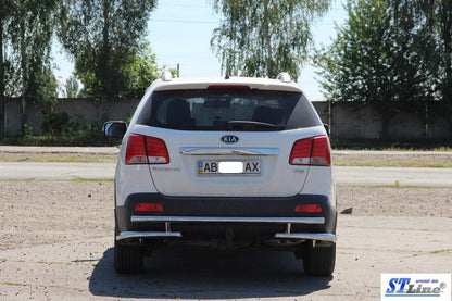Rear Bar AK003-2 (Stainless Steel) for Kia Sorento II XM 2009-2014 - image 6