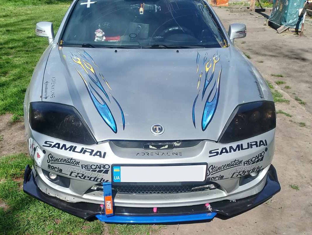 Universal Front Lip Niken Blue (ABS) - image 4