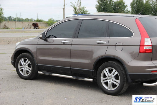 Side Bars BB002 (2 pcs, stainless steel) for Honda CRV 2012-2016 - image 2