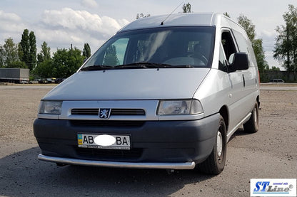 Front protection ST008 (stainless) for Citroen Jumpy 1996-2007 - image 3