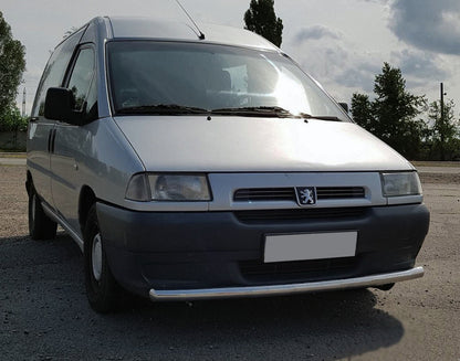 Front protection ST008 (stainless) for Citroen Jumpy 1996-2007 - image 1