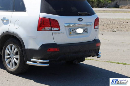 Rear double angles AK003-double (stainless steel.) for Kia Sorento II XM 2009-2014 - Reelken Auto