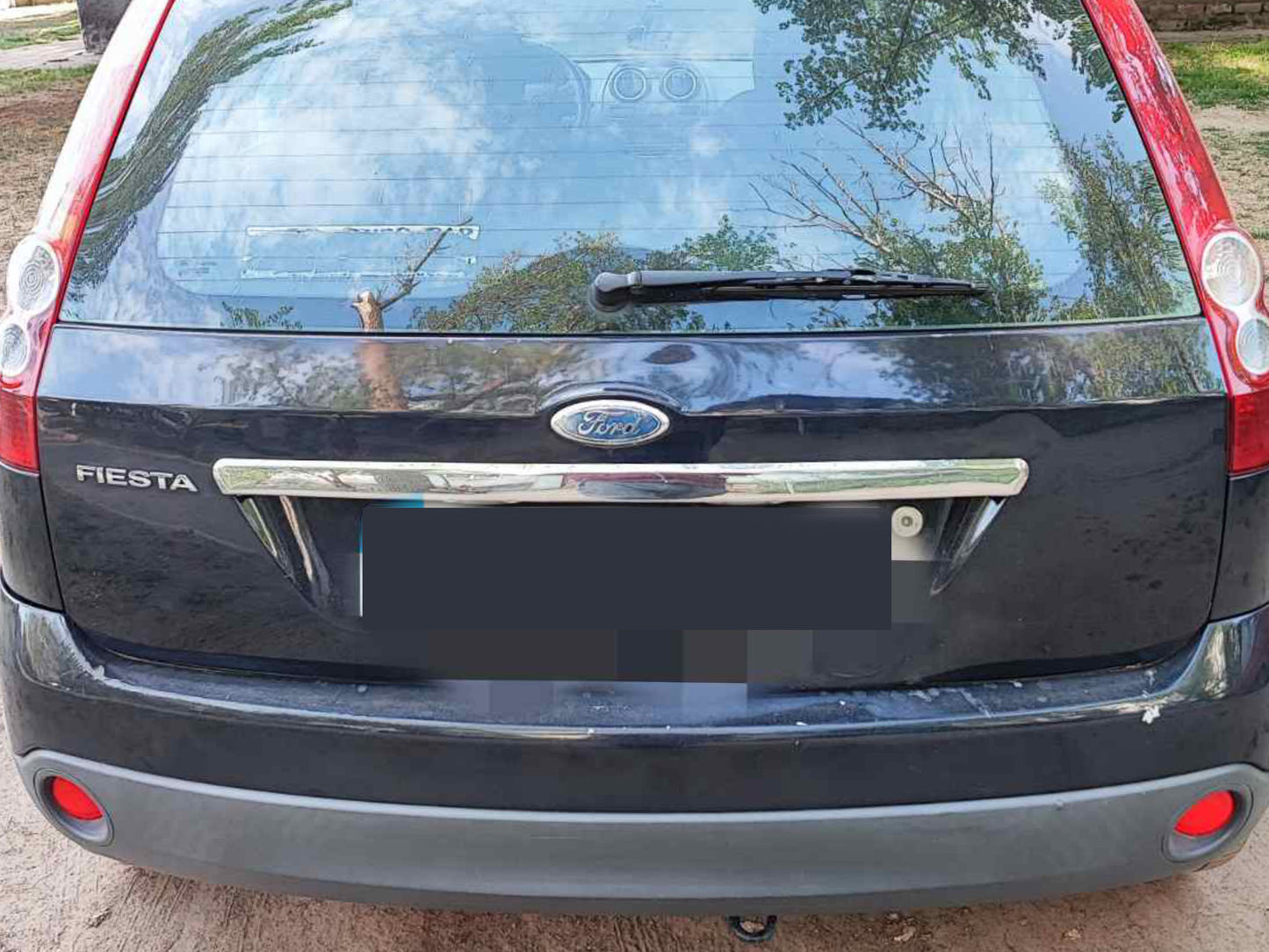 Cover of number (stainless steel). for Ford Fiesta 2002-2008 - image 1