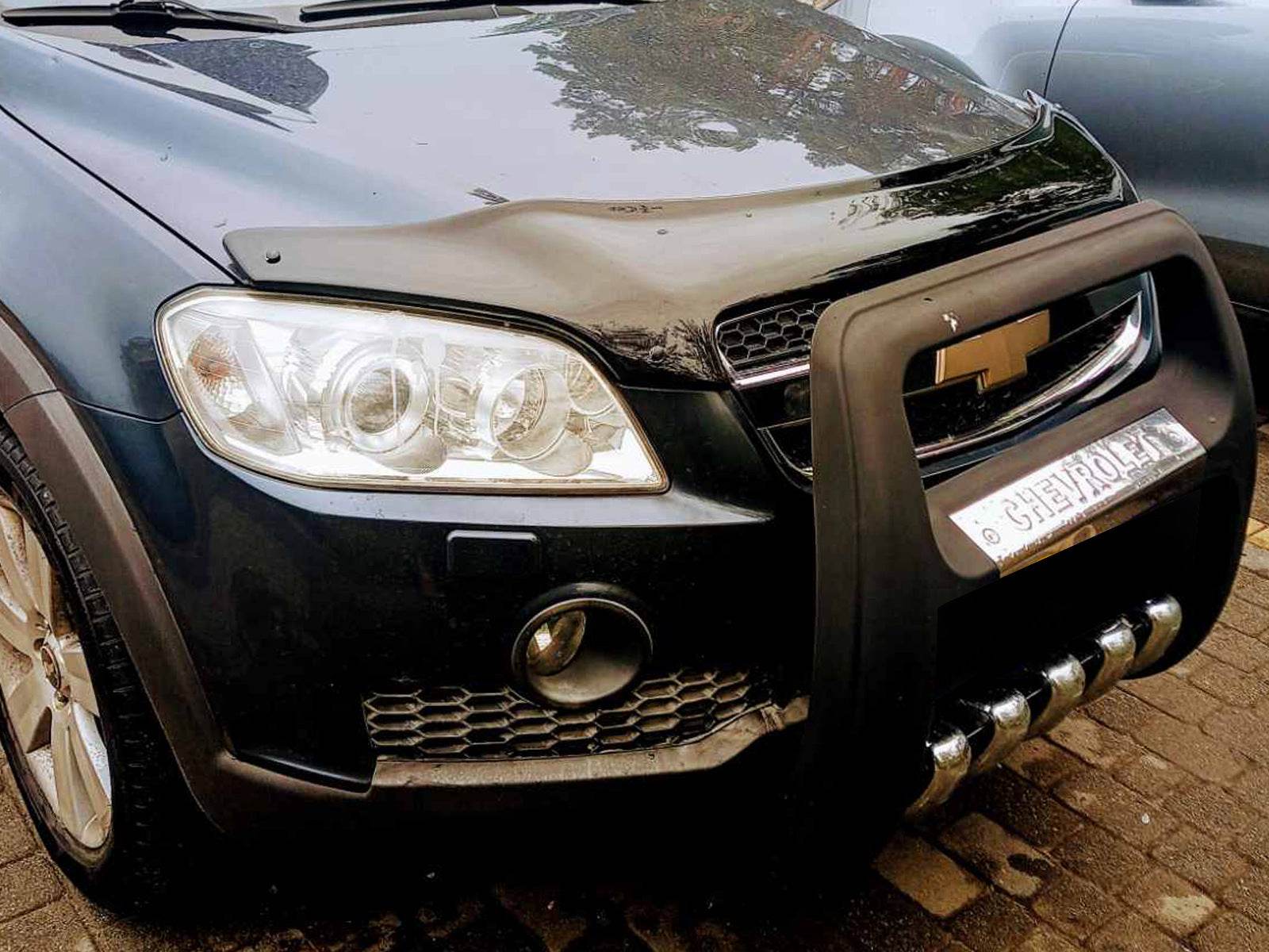 Hood deflector 2006-2011 EuroCap for Chevrolet Captiva 2006-2019 - Reelken Auto