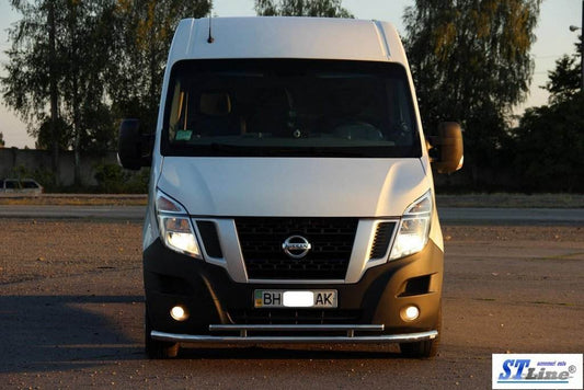 Front protection ST016 (stainless) for Nissan NV400 2010-2024 - Reelken Auto