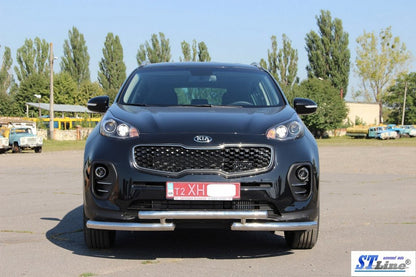 Front Bar ST009 (Stainless Steel) for Kia Sportage 2015-2021 - image 3