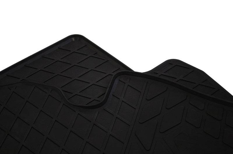 Rubber mats (4 pcs, Stingray Premium) for Chevrolet Spark 2009-2015 - Reelken Auto