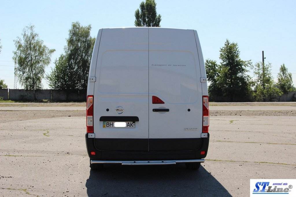 Back arc AK011 (stainless) for Renault Master 2011-2023 - Reelken Auto