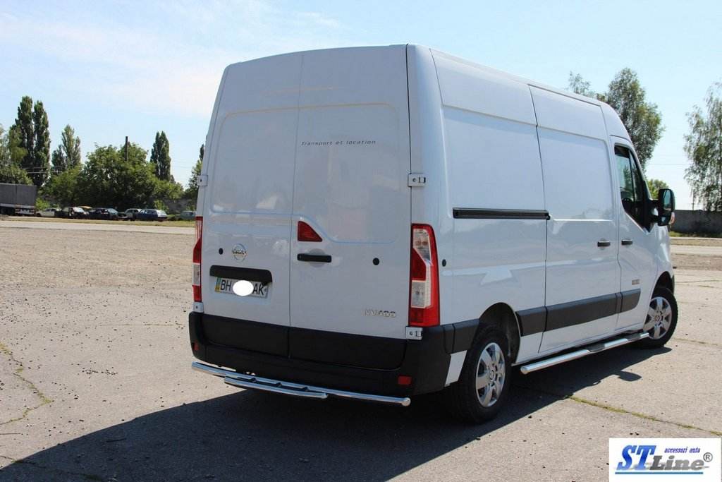Back arc AK011 (stainless) for Renault Master 2011-2023 - Reelken Auto