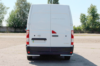 Rear Corner Bars AK003 (2 pcs, stainless steel) for Renault Master 2011-2023 - image 3