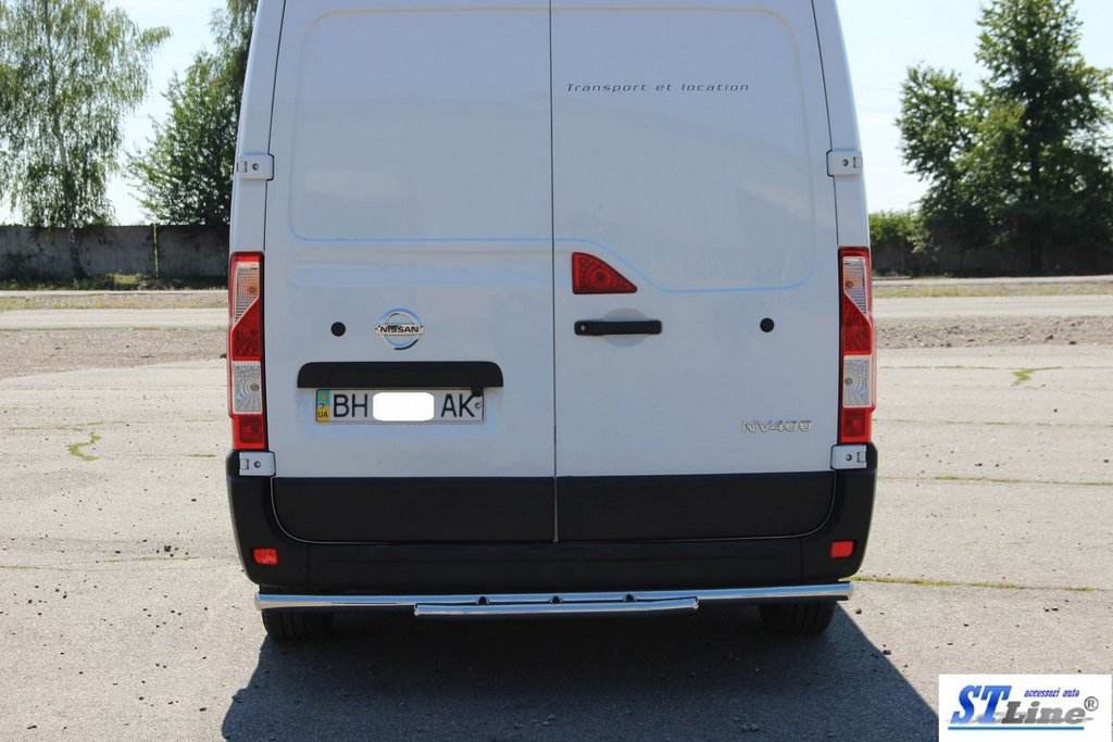 Back arc AK011 (stainless) for Renault Master 2011-2023 - Reelken Auto