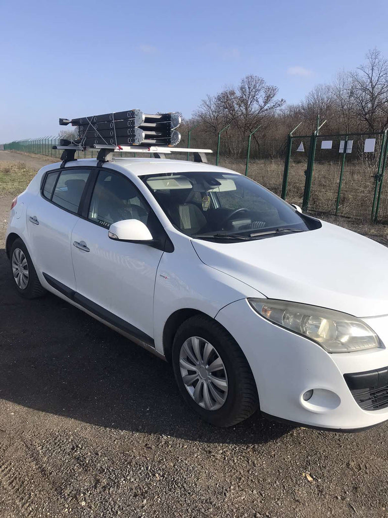 Roof bars for smooth roof (2 pcs, Asaf V4) for Renault Megane III 2009-2016 - image 1