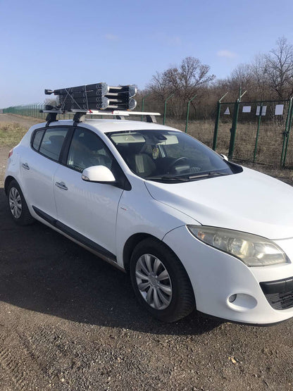 Roof bars for smooth roof (2 pcs, Asaf V4) for Renault Megane III 2009-2016 - image 1